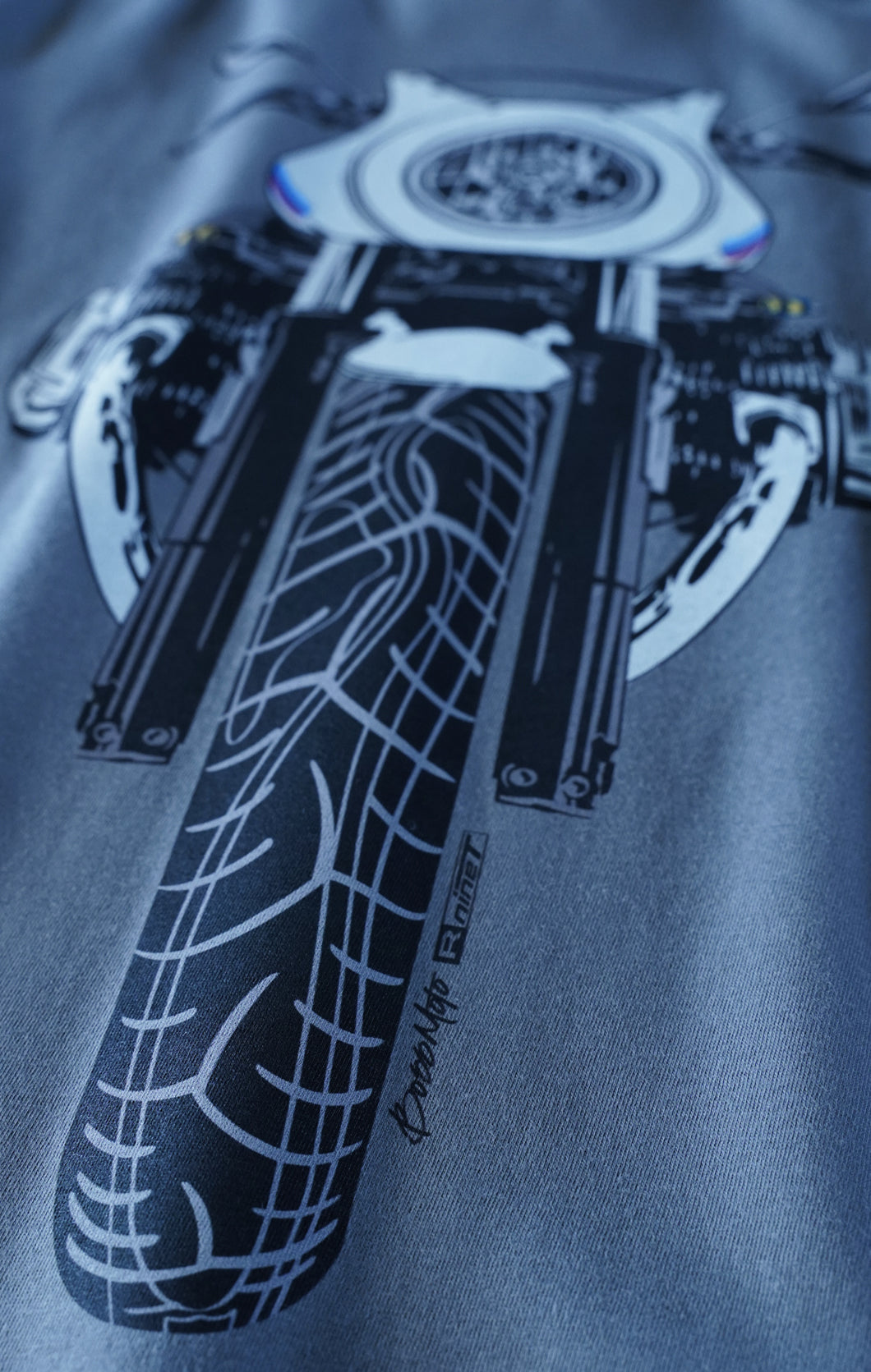 BMW R nine T Racer Logo Motorcycle Tee Shirt – BOSS MOTO CLOTHING LLC